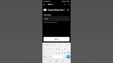 Crypto Slang. part1 BLUM video Code