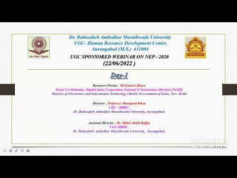 Webinar NEP-2022 (Dr.BAMU) 22 June 2022