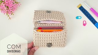 Crochet card holder, wallet very easy
