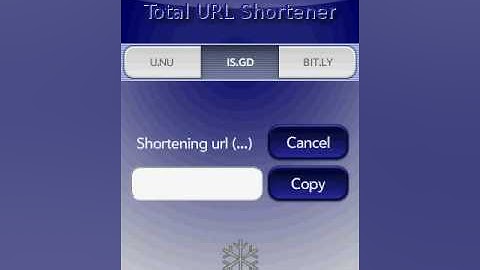 Total URL Shortener for Palm WebOS