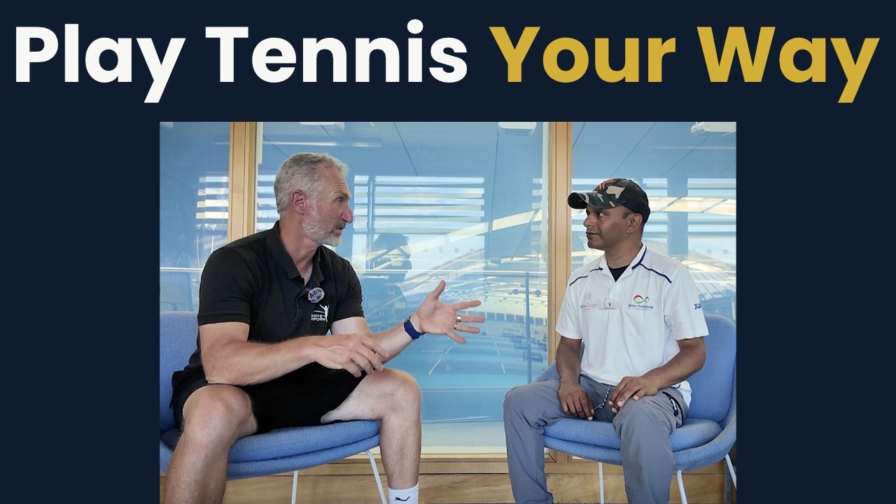Benoit Foucher parle de signature motrice et de coaching au tennis dans un podcast