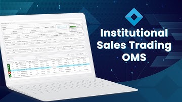 uTrade Sell Side Institutional OMS for Sales Trading | FIX DMA, Multi Asset Algos and APIs