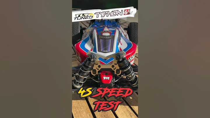 Arrma Typhon TLR Tuned 4s | 40+MPH!! #arrma #ytshorts #rccar #arrmamods #rcmadness