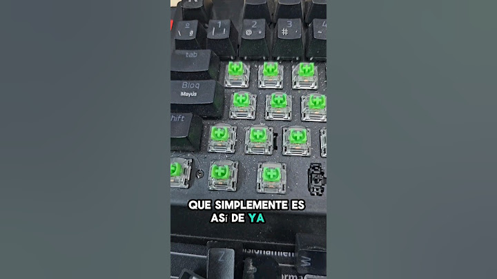 Limpia tu teclado, te decimos como! #teclado #pc #tecladogamer #limpieza