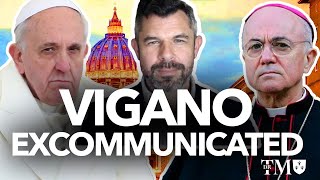 POPE FRANCIS EXCOMMUNICATES VIGANO! What happens next? Dr. Taylor Marshall #1106