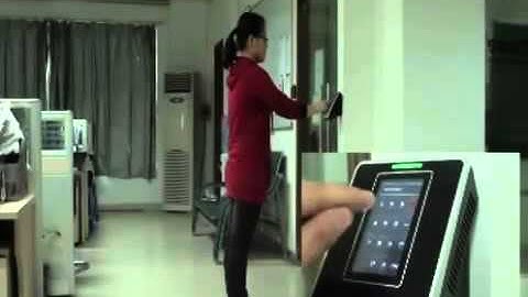 ZKTeco Facial indentification time and attendance device mpg