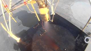 100kgf Rocket engine vertical static test 20