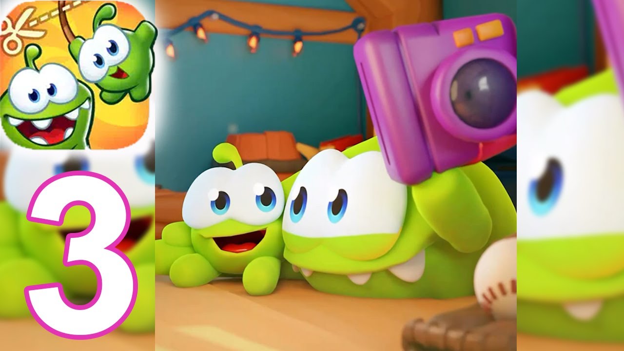 Cut the Rope Remastere‪d Level 3-1 To 3-24 Gameplay Walkthrough Video -  Chapter 3 - Part 3 (iOS)