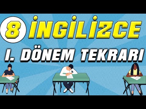 8. SINIF İNGİLİZCE 1. DÖNEM GENEL TEKRAR | LGS İNGİLİZCE #2022