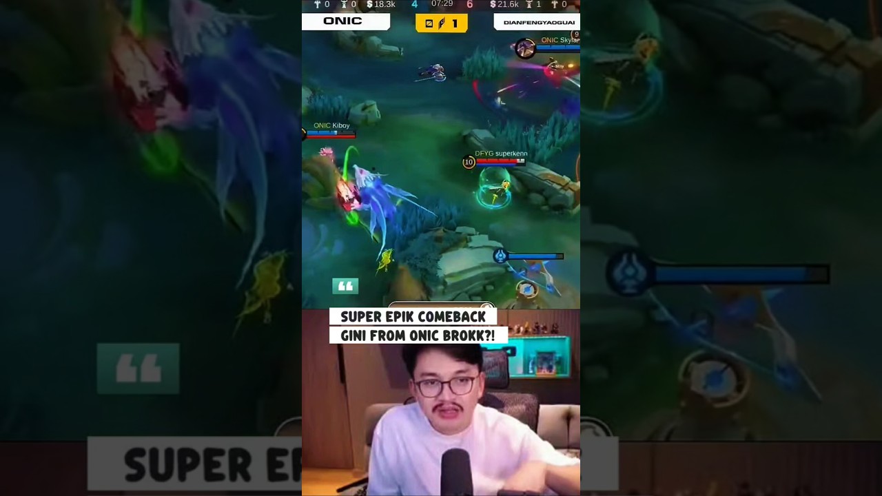 LANCELOT SUPERKENN TERLALU JAGO!! ONIC VS DFYG GAME 2 | GOTF 2025!!