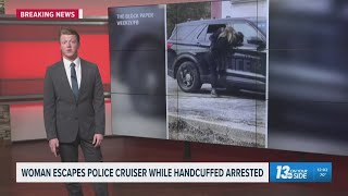 Famous Woman who escapes police car while handcuffed back in custody Profile