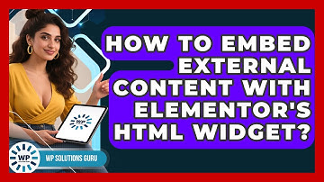 How To Embed External Content With Elementor