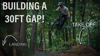 Building and Riding a 30ft Gap Jump!