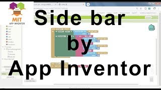 App Inventor 2 - How to do a Sidebar or Toggle menu - Moz screenshot 5