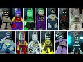 All Batman Characters Suits In LEGO Batman 3 