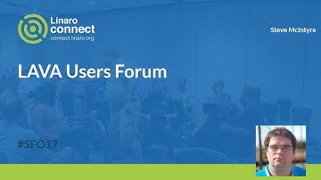 LAVA Users Forum - SFO17-107