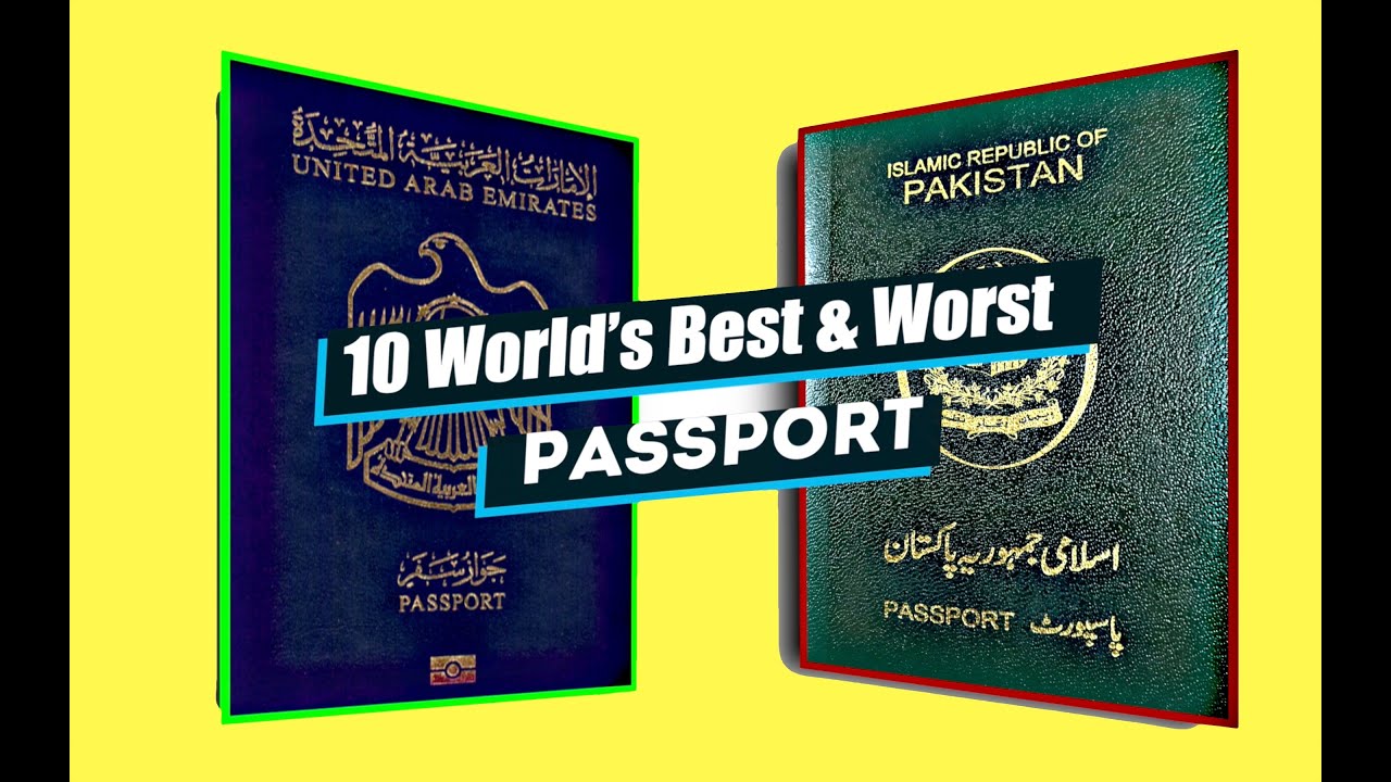10 World’s Best and Worst Passports of 2020 YouTube