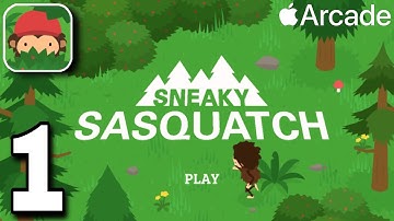 Sneaky Sasquatch - Apple Arcade - Gameplay Walkthrough - Part 1 (iOS, Android)