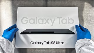 SAMSUNG Galaxy tab S8 ULTRA Unboxing Review and Gameplay  ASMR