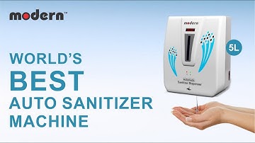 Modern Automatic Sanitizer Machine | Touchless Sanitizer Machine | Sanitizer Machine | 5L capacity