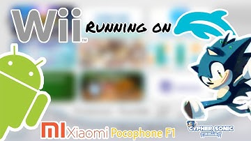 Wii Menu running on Dolphin 5.0 (Android) | Xiaomi Pocophone F1