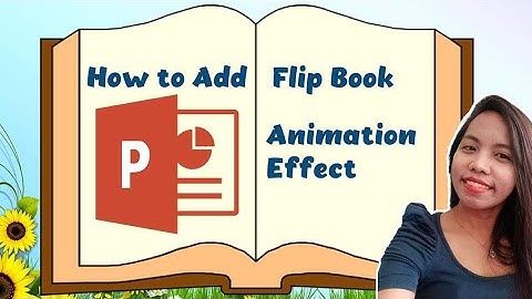 How to create FLIP BOOK Animation effects in PowerPoint Presentation