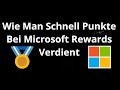 Wie Man Schnell Punkte Bei Microsoft Rewards Verdient — Komplette Anleitung