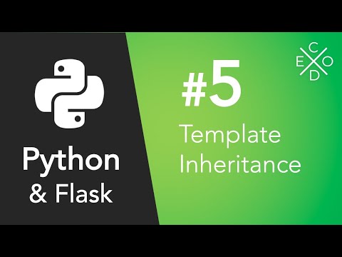 Python and Flask - Template Inheritance and Block Content