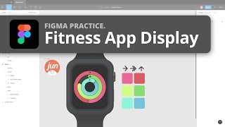 Figma Practice ✏️ - Apple Watch Fitness App Display screenshot 4