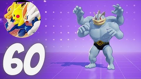 Pokemon Unite Mobile - Gameplay Walkthrough Part 60 - Machamp Gameplay in Rank Match (Android, iOS)