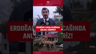 Hurbaşkanı Erdoğana Baba Ocağında İmza Sürprizi
