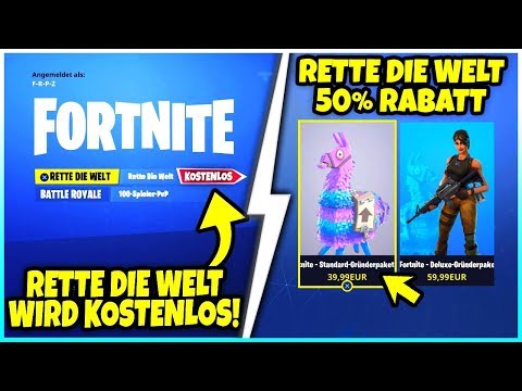 😱 Rette die Welt BALD KOSTENLOS ERHÄLTLICH! ✅ RDW im ANGEBOT! | Das musst du Wissen! - Fortnite RDW