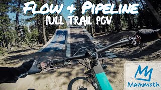FLOW+PIPELINE | Mammoth Bike Park | 4K Gimbal Shot