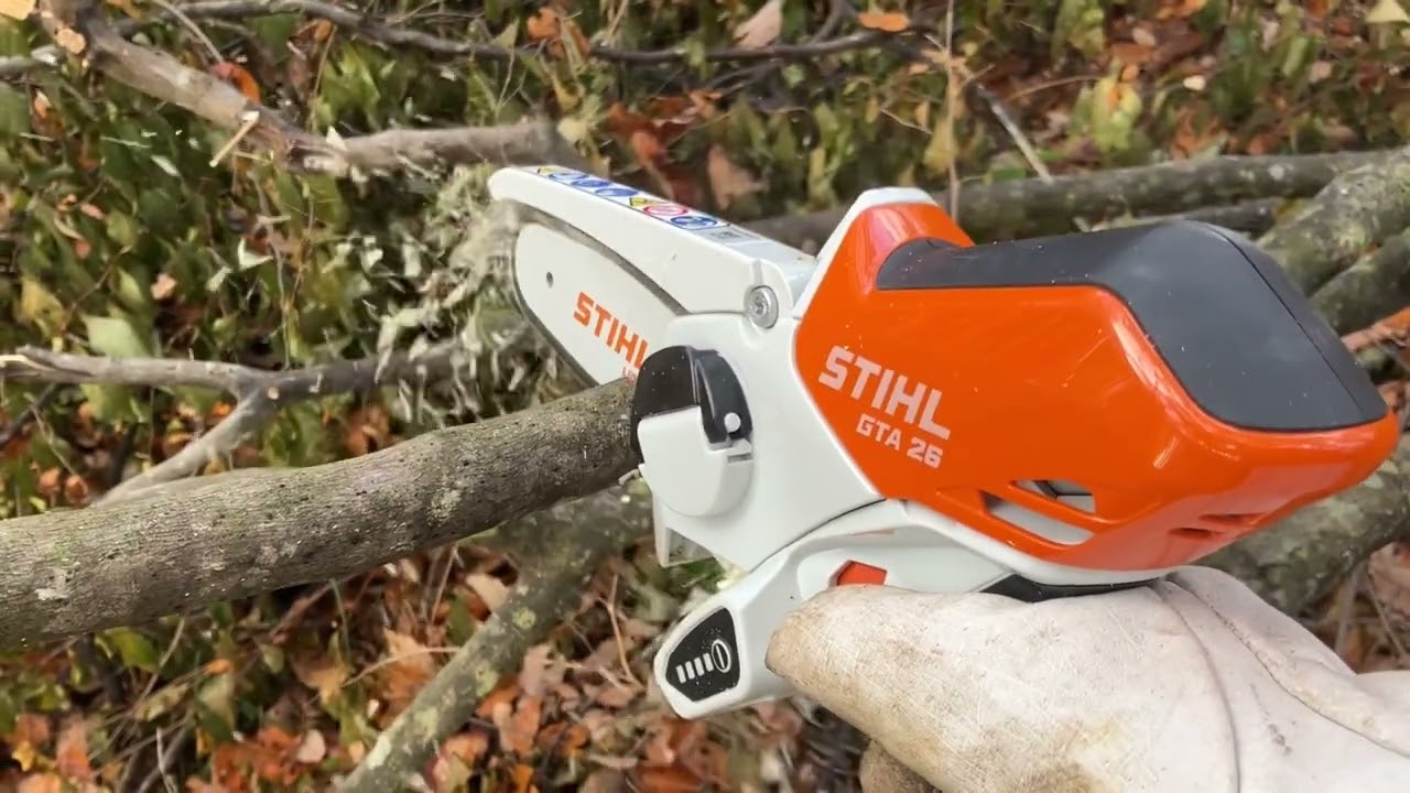 STIHL ガーデンカッターGTA26 - YouTube