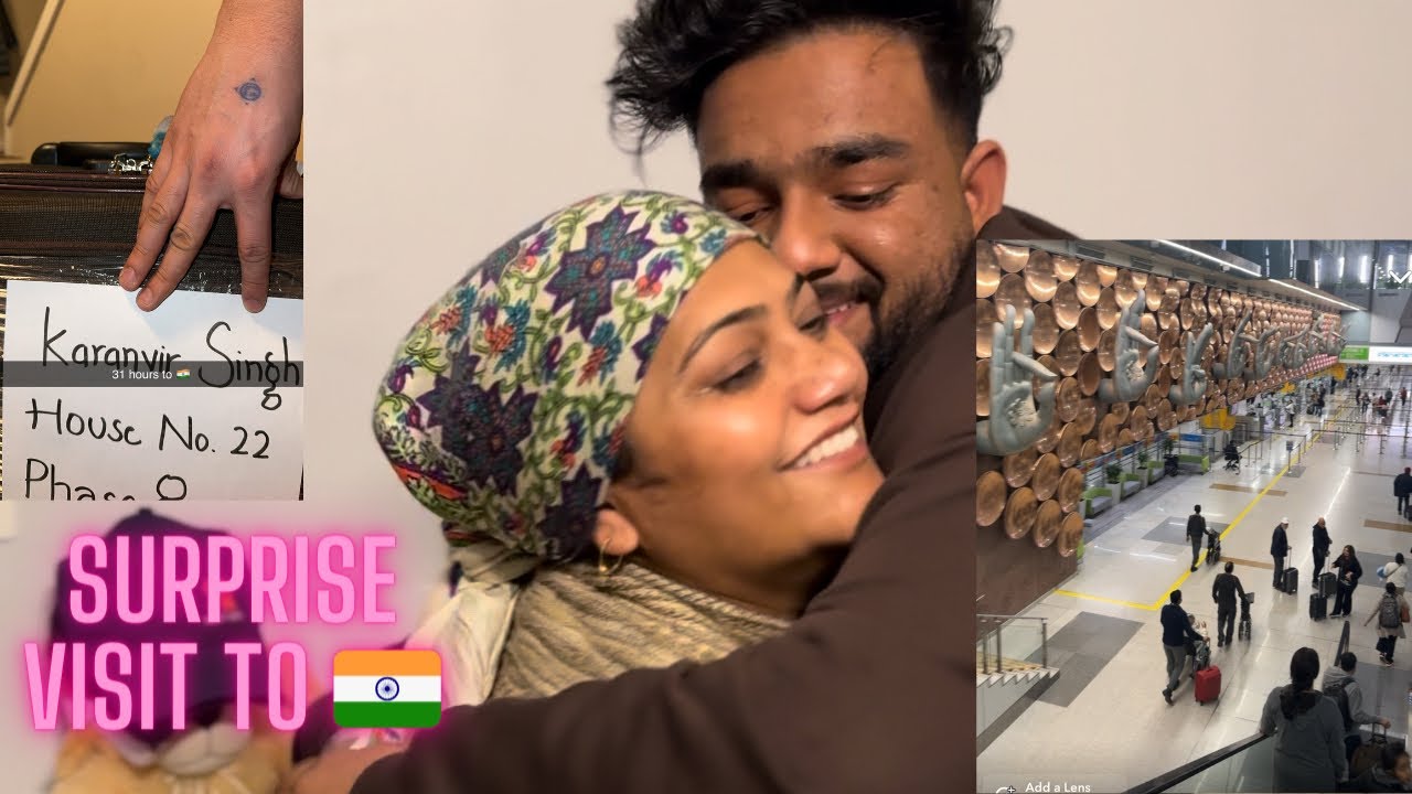 SURPRISE VISIT TO INDIA 🇮🇳 FROM CANADA 🇨🇦 AFTER 5 YEARS , MET MOMMY ️ ️ ...