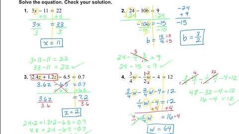 Math 8_1.2: Solving Multi-Step Equations