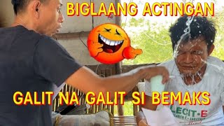 Biglaang Action Grabi ung galit ni Bemaks🤣 Watch till the end🤣Bemaks tv