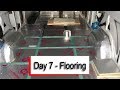 Insulate your van floor the right way. Sprinter van build.