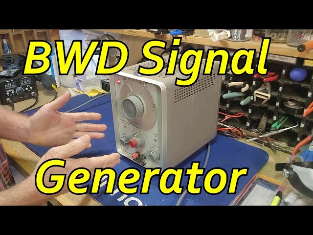 Vintage 1960s BWD Sine & Square Wave Signal Generator Restoration