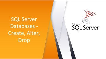 How to Create, Alter, Drop Databases in SQL Server?