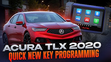 Acura TLX 2020: Quickly program a new key