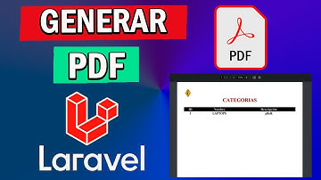 ✅COMO GENERAR/CREAR PDF EN LARAVEL - COMPLETO