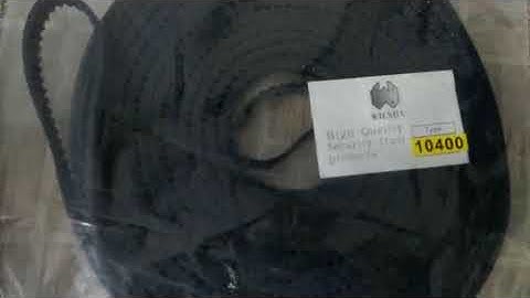 Circular knitting machine Mpf belt