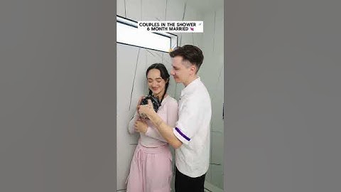 how couples shower together 🚿💕