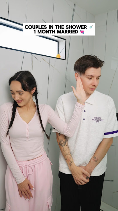 how couples shower together 🚿💕
