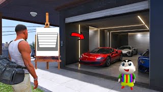 Franklin Use Magical Painting Board To Unlock A Secret Garage In Gta 5