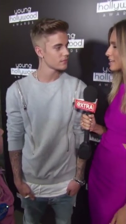 Justin Bieber's Intense Eye Contact