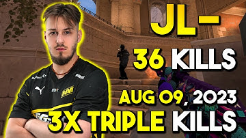 jL- 36Kills on Anubis - 3x Triple Kills & Quadro Kills - FACEIT 5V5 RANKED - CSGO POV - Aug 09, 2023
