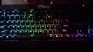 Corsair K70 RGB Audio Visualizer (Spectrograph)