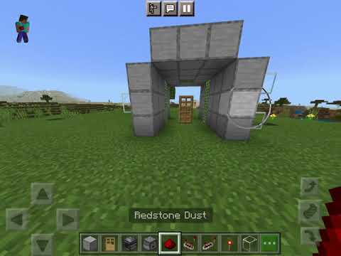Minecraft Useless Door (Bedrock edition) Tutorial